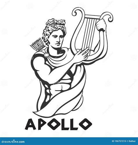Apollo Roman God Drawing