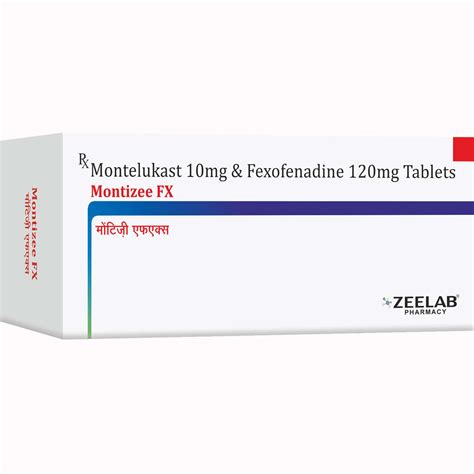 Montizee Fx Strip Of 10 Tablets: Uses, Side Effects, Price & Dosage ...