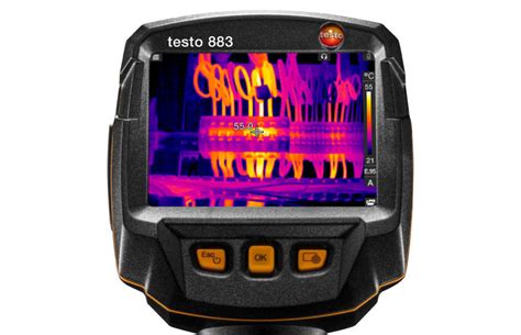 testo 883-1 - thermal imager (320 x 240 pixels, manual focus, app, laser)