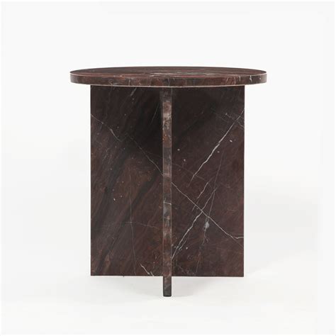 Buy Red Marble Latch Accent Table Online