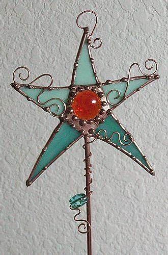 Magic Wand Stained Glass Garden Art - by Dianne McGhee from glass art ...