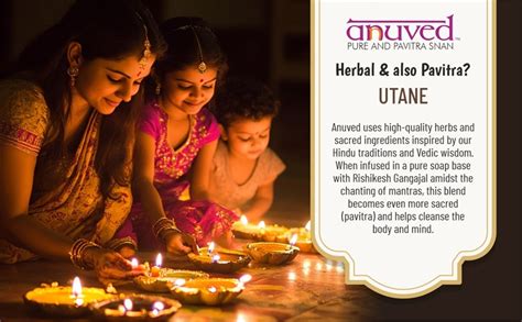 Anuved Utane (Ubtan) Natural Scrub Soap | Pack of 6 | 125gm Each ...