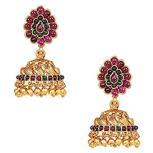 Buy Shining Jewel - By Shivansh Handcrafted 18K Antique Gold Plated ...