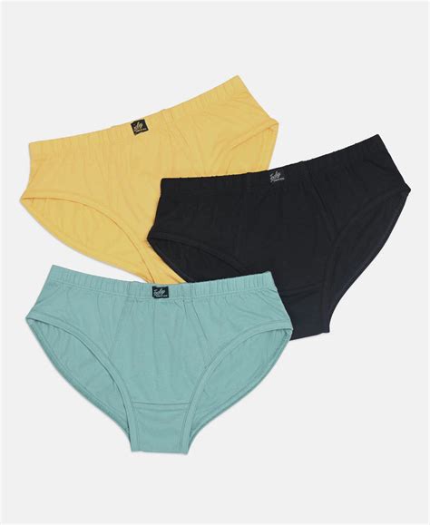 Buy Super Combed Cotton Solid Brief with Ultrasoft Waistband - Cornsilk ...