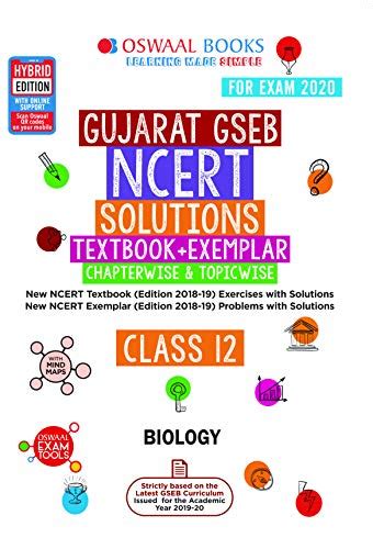 Oswaal Gujarat GSEB NCERT Solutions (Textbook + Exemplar) Class 12 ...