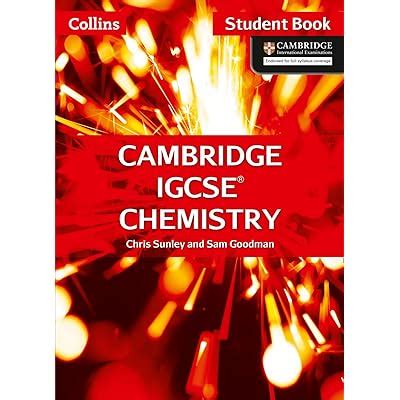 Chris Sunley Cambridge IGCSE Chemistry Student's Book - Paperback India ...