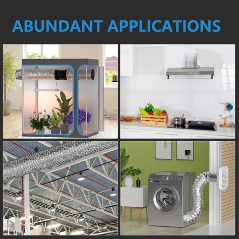 Buy 5 Inch Dryer Vent Hose, Hon&Guan 5 Inch Flexible Duct 16FT Dryer ...