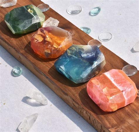 Gemstones Glycerine Artisanal Soap (Set of 3) – Nature Masons