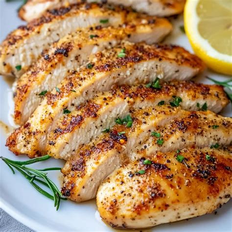Baked Thin Sliced Chicken Breast