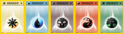 Pokemon Energy Symbols