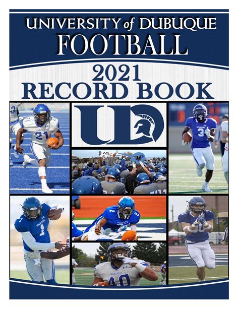 2021 University of Dubuque Football Record Book by @UDubuqueSports - Issuu