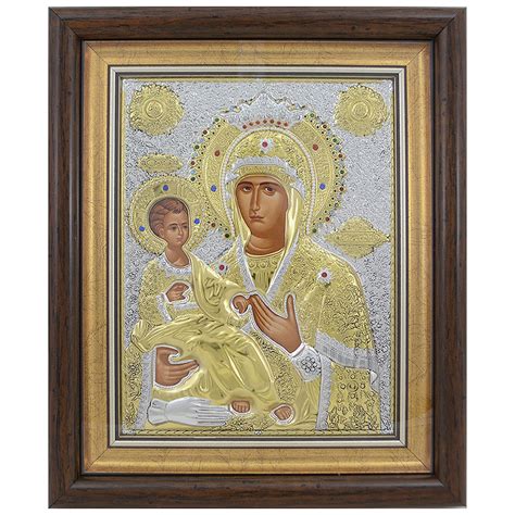 Presveta Bogorodica Trojeručica (29x24) cm