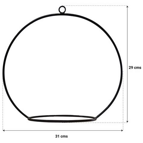 Wall Hanging Round Planter Holder - Set of 2 – TrustBasket