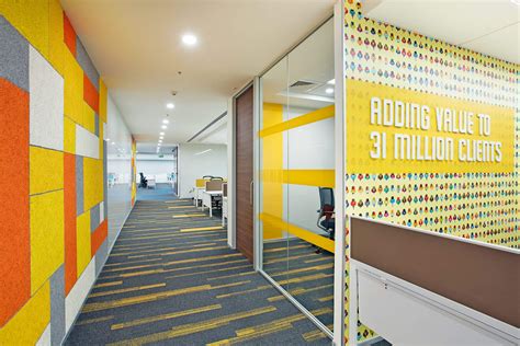 dwp interics | interior project Societe Generale at chennai