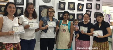 September Zentangle Beginners Workshop – Sandhya Manne