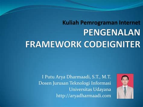 Image result for Contoh Framework CodeIgniter