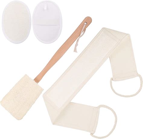 4 Types Of Natural Loofah Back Scrubber, Shower India | Ubuy
