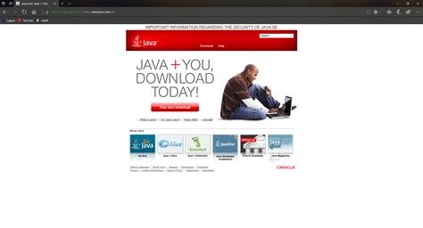 Image result for Java Homepage