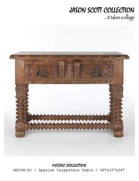 Spanish Carpenters Table – Hat Creek Interiors