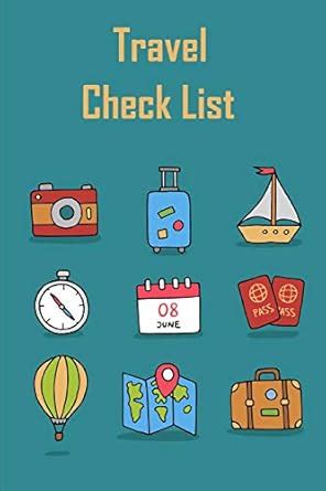 Buy Travel Check List: Packing Lists to Do Lists Checklist Trip Planner ...