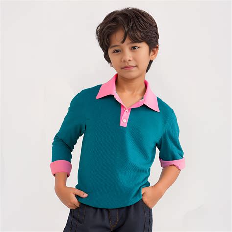 Aqua Candy Polo T-Shirt for Kids – Popchie