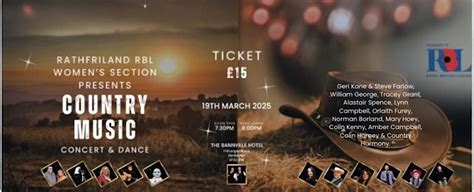 Country Dance and Concert, The Bannville Hotel, Banbridge, 19 March ...