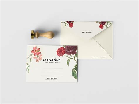 Business & Invitation Card Mockup | Free PSD Templates