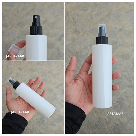 200 ML Sleek White Pet Spray Bottle – JarBazaar