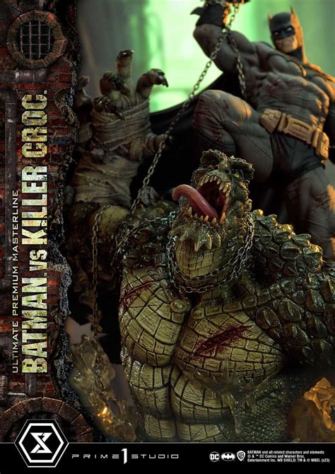 Batman Versus Killer Croc | Statue | Prime 1 Studio