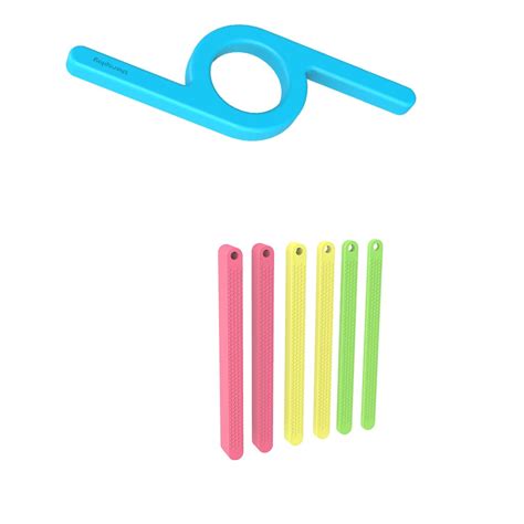 Theraplay Combo Of Chewy Loops And Jaw Grading Bite Blocks : Amazon.in ...