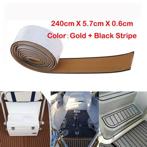 1 Piece Boat Flooring Sheet EVA Faux Teak Decking ... – Grandado