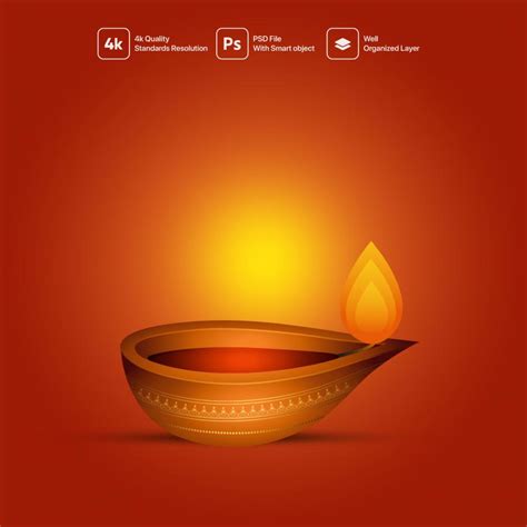 Posterit - Diwali diya PSD
