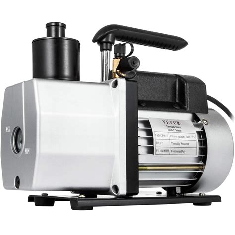 Buy VEVOR Vacuum Pump 5 CFM Dual Stage Refrigerant Vacuum Pump 1/2 HP ...