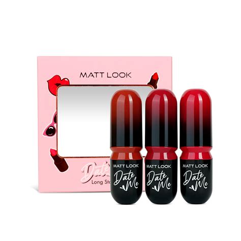 Mattlook Date me Long Stay lipstick, Each Pieces 3.8gm, Pack of 3 ...
