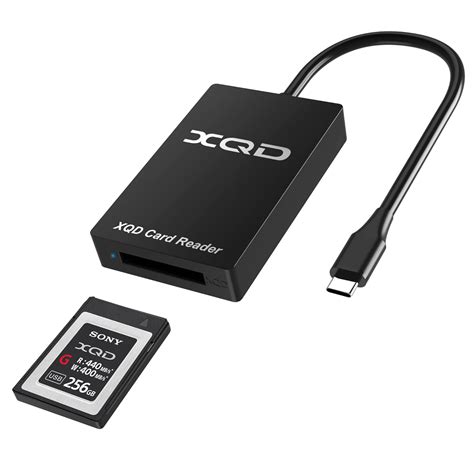 USB C XQD Card Reader, 5Gbps Type C XQD Memory Card Reader Compatible ...