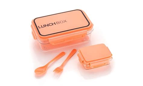 Buy Black Olive Plastic Lunch Box for Boys & Girls - Transparent ...