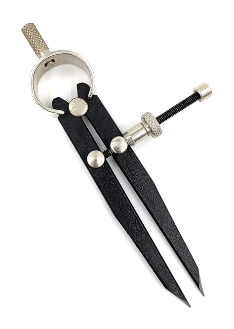 Aone Spring Adjustable Compass Divider 3" Fine Point Black Powder ...