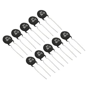 PATIKIL NTC Thermistors Resistors, 10Pcs 3 Ohm NTC 3 D-13 High ...