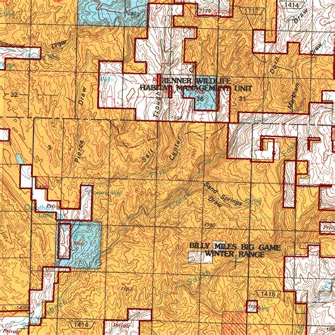 HuntData Wyoming Land Ownership Map for Antelope Unit 116 by HuntData ...
