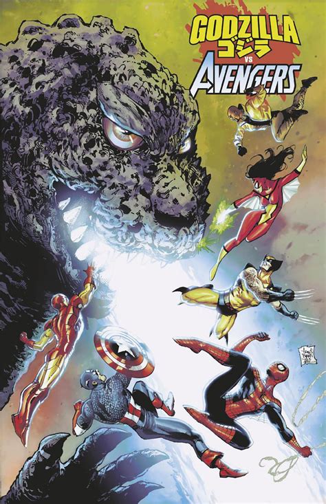 Godzilla vs. Avengers #1 Preview: S.H.I.E.L.D. Needs a New Whiteboard