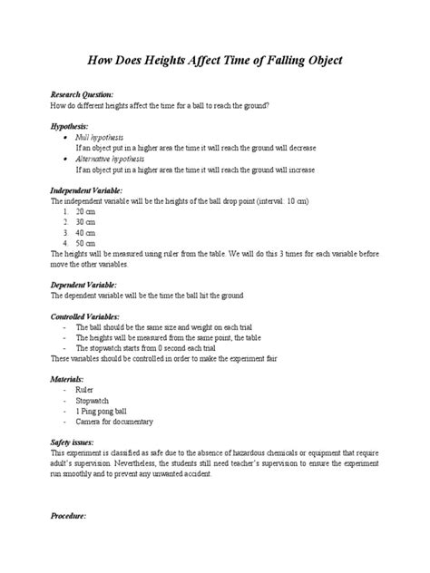 Image result for Basic Lab Report Format