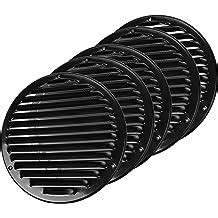 Buy Vent Systems 5'' Inch - Black - Soffit Vent Cover - Round Air Vent ...