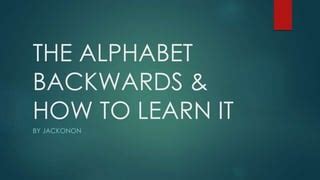 Fastest Alphabet Backwards 的图像结果