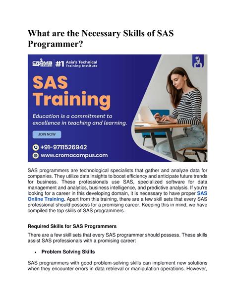 PPT - What are the Necessary Skills of SAS Programmer PowerPoint Presentation - ID:11540185