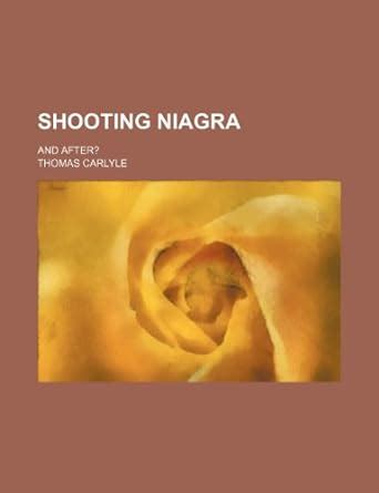 Buy Shooting Niagra: And After? Book Online at Low Prices in India ...