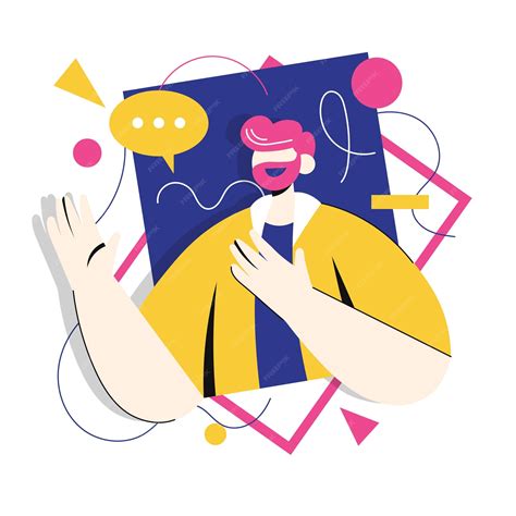 Virtual event video analytics Minimalist Vector Art