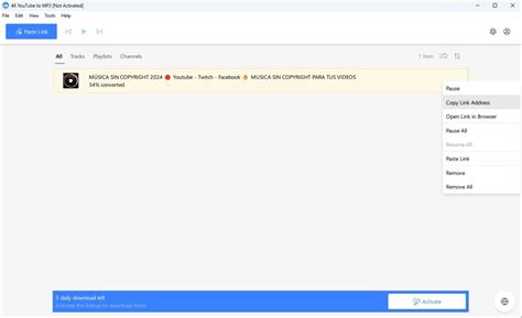 4K YouTube to MP3 5.7.3.0161 - PC用ダウンロード無料