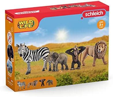 Buy Schleich Wild Life - Starter Set, Includes 4 x Collectible Toy ...