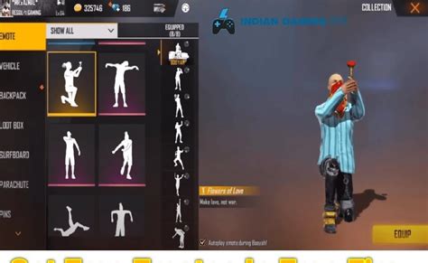 Get Free New Free Fire Emotes, Free Fire All Emotes, Free Fire में Free ...