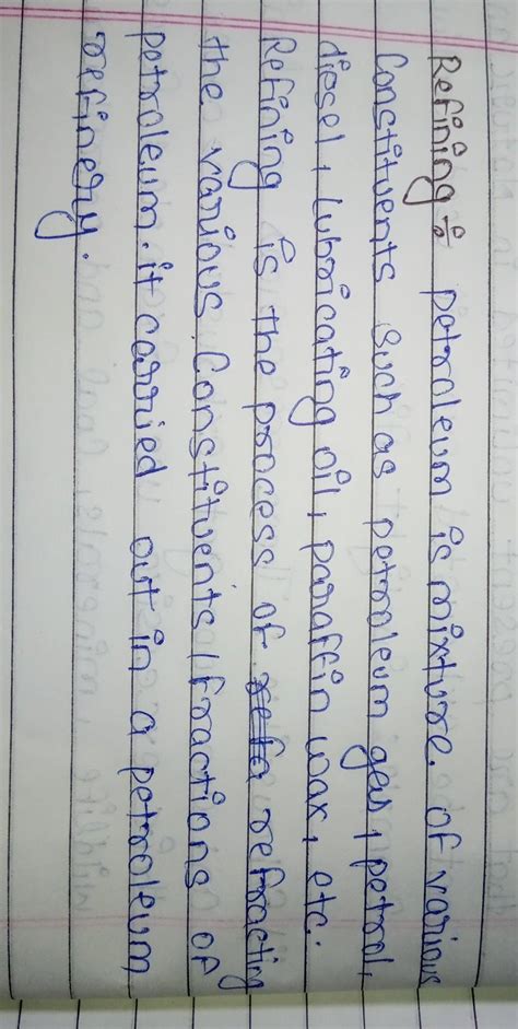 define refining please dont spam - Brainly.in